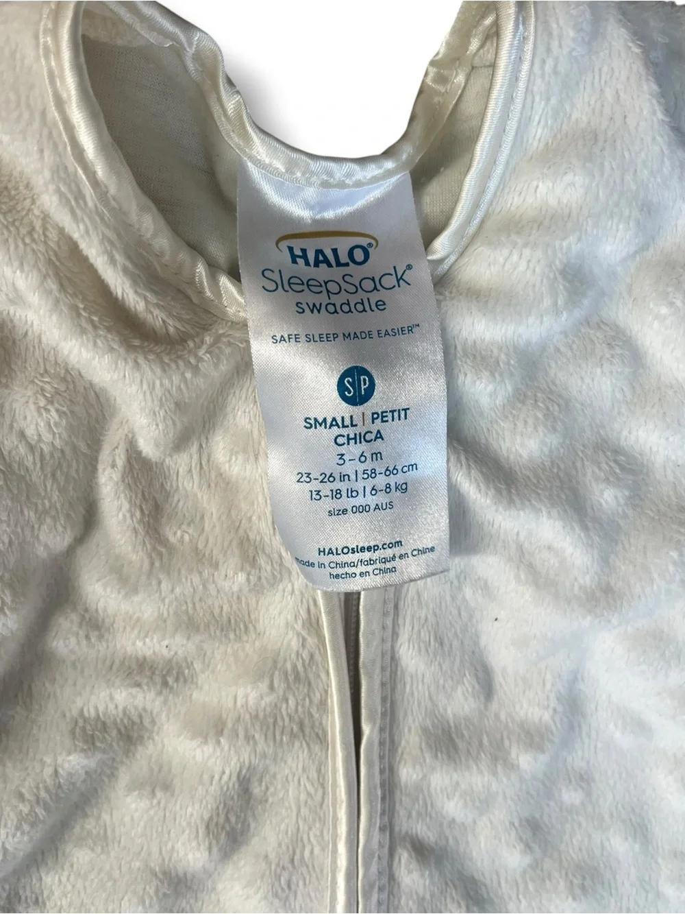 Halo Cozy Mink Swaddle Sack Small